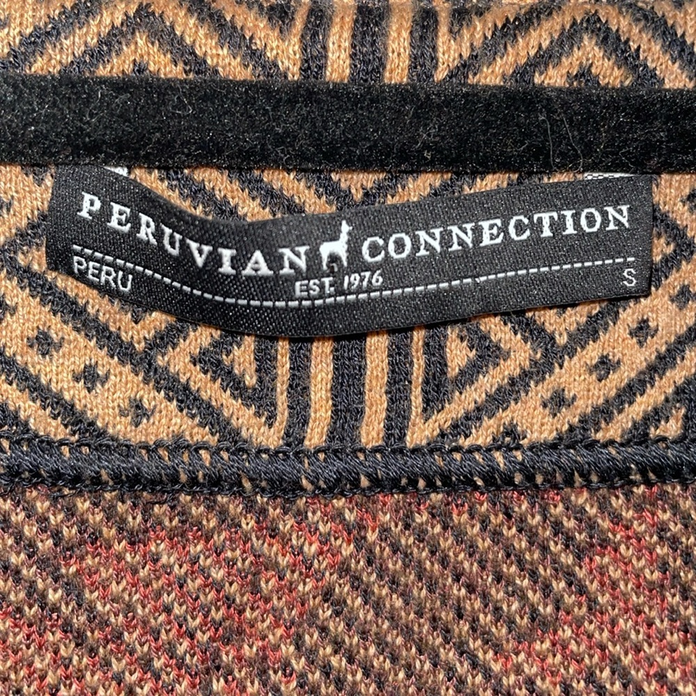 Peruvian Connection Rust Floral Pattern Women's B… - image 3